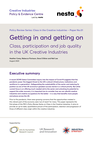 Cover of Class In The Creative Industries Summary