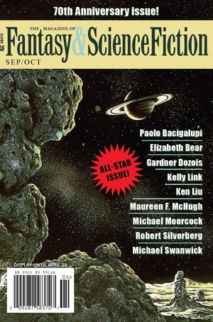 Fantasy & Science Fiction, September/October 2019 cover image.