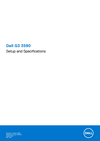 Cover of G Series 15 3590 Laptop Users Guide En Us