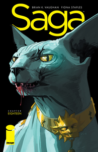 Saga #18 cover