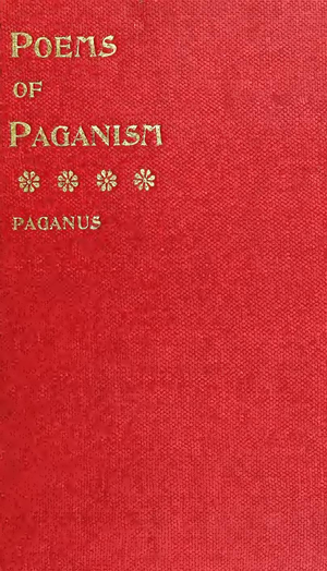 Poems Of Paganism   L Cranmer Byng 1895 cover image.