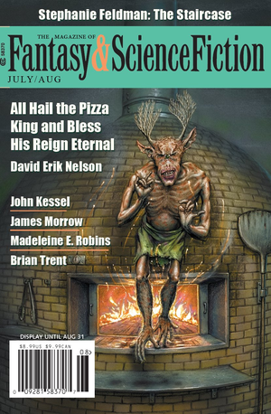 Fantasy & Science Fiction, July/August 2020 cover image.