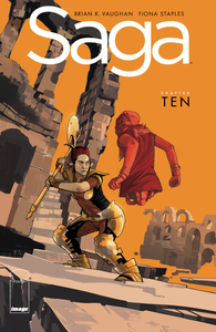 Saga #10 cover
