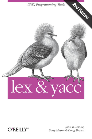 lex & yacc, 2nd Edition cover image.