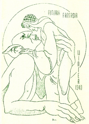 Futuria Fantasia, Winter 1940 cover image.
