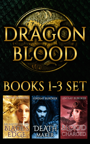 Dragon Blood Series, Books 1 – 3 cover image.