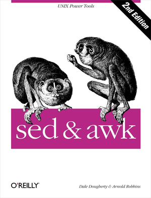 sed & awk, 2nd Edition cover image.