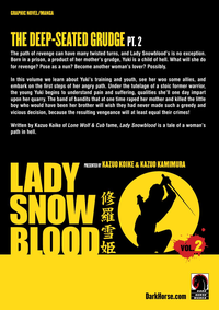 Lady Snowblood Volume 2 cover