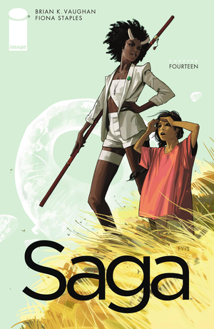 Saga #14 cover image.