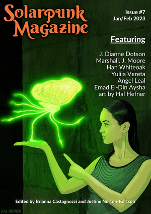 Solarpunk Magazine Issue #7 cover image.