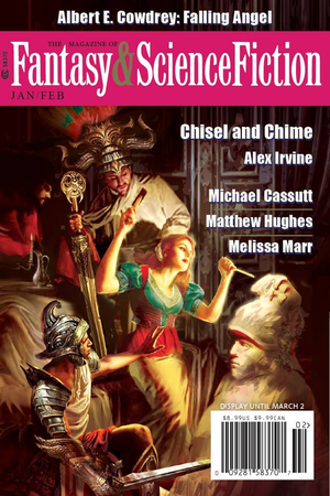 Fantasy & Science Fiction, January/February 2020 cover image.