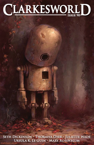 Clarkesworld Magazine Issue 90 cover image.