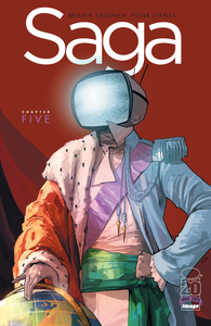 Saga #5 cover