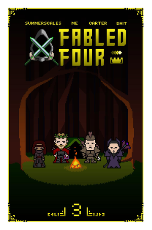 Fabled Four - Issue 3 cover image.