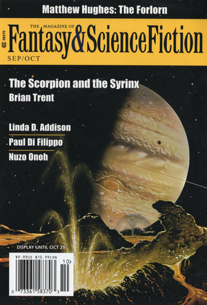 The Magazine of Fantasy & Science Fiction, Sept/Oct 2021 cover image.