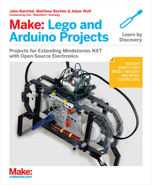 Make: Lego and Arduino Projects cover image.