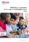Children And Parents Media Use And Attitudes 2018 cover