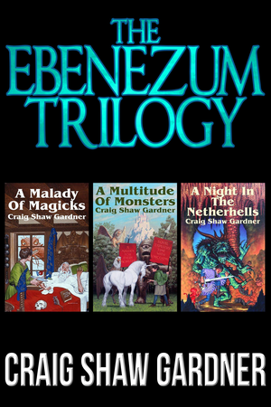 The Ebenezum Trilogy cover image.
