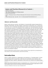 James and psychical research in context. cover