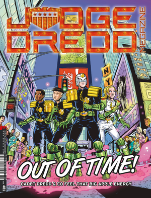 Judge Dredd Megazine 481 cover image.