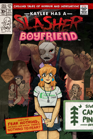 Kaylee Has A Slasher Boyfriend #001 cover image.