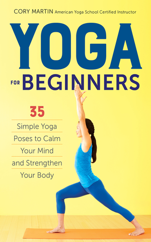 Yoga For Beginners cover image.