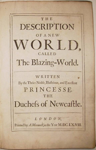 The Description of a New World, Called The Blazing-World cover