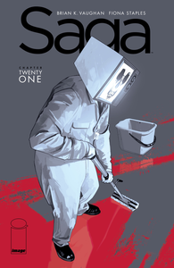 Saga #21 cover