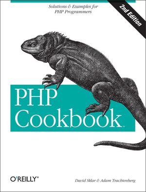 PHP Cookbook cover image.