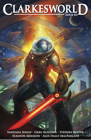 Clarkesworld Magazine Issue 83 cover image.