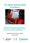 Cover of The Digital Reading Habits of Children (2016)