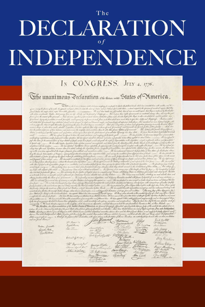 The Declaration of Independence of the United States of America cover image.