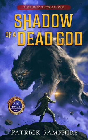 Shadow of a Dead God: An Epic Fantasy Mystery (Mennik Thorn Book 1) cover image.