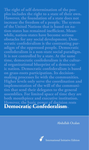 Cover of Democratic Confederalism By Abdullah Ocalan