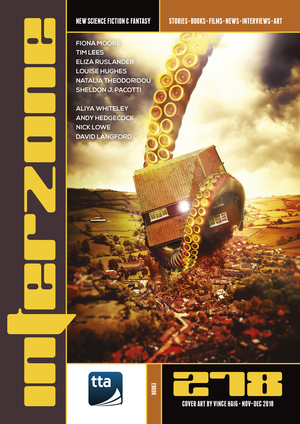 INTERZONE #278 (NOV-DEC 2018) cover image.