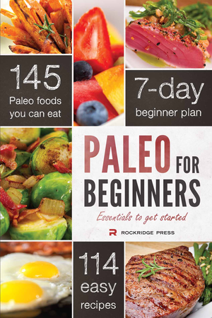 Paleo For Beginners cover image.