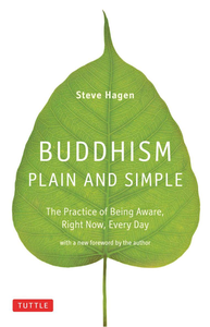 Buddhism Plain and Simple: The Practice of Being Aware, Right Now, Every Day cover