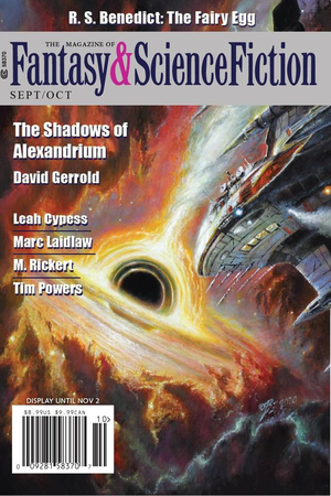 Fantasy & Science Fiction, September/October 2020 cover image.