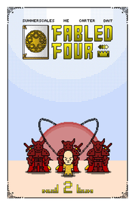 Fabled Four - Issue 2 cover