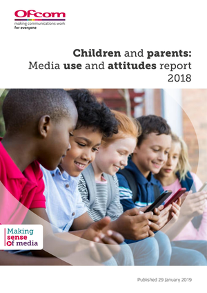 Children And Parents Media Use And Attitudes 2018 cover image.