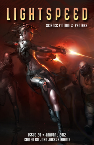 Lightspeed Magazine January 2012 cover image.