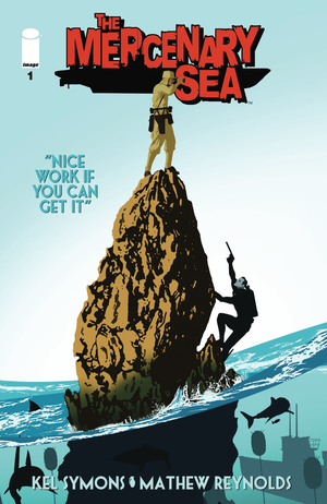 The Mercenary Sea #1 cover image.