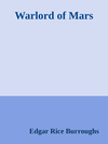 Warlord of Mars cover