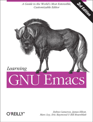 Learning GNU Emacs, 3rd Edition cover image.