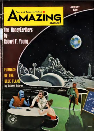 Amazing Stories V38N08 1964 08 Amouse cover image.