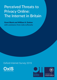 Perceived Threats to Privacy Online: The Internet in Britain cover
