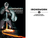 Ironsworn Rulebook Spreads cover