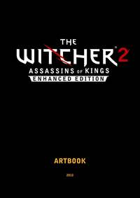 The Witcher 2 Artbook cover