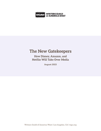 The New Gatekeepers: How Disney Amazon and Netflix Will Take Over Media cover