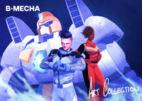 B-Mecha Art Collection cover